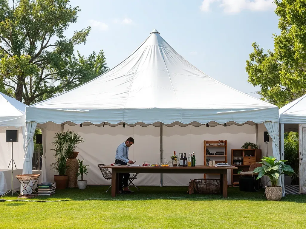 Jak można wykorzystać namiot handlowy