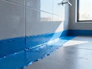 Porównanie podbitki dachowej: gładkie białe panele PCV po lewej stronie oraz teksturowane szare panele metalowe po prawej.