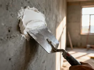 Porównanie nowoczesnych schodów zewnętrznych: minimalistycznej konstrukcji metalowej oraz solidnych schodów betonowych.