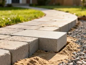 Zestaw metalowych profili typu C i U przygotowanych do montażu ścianki działowej z płyt gipsowo-kartonowych.
